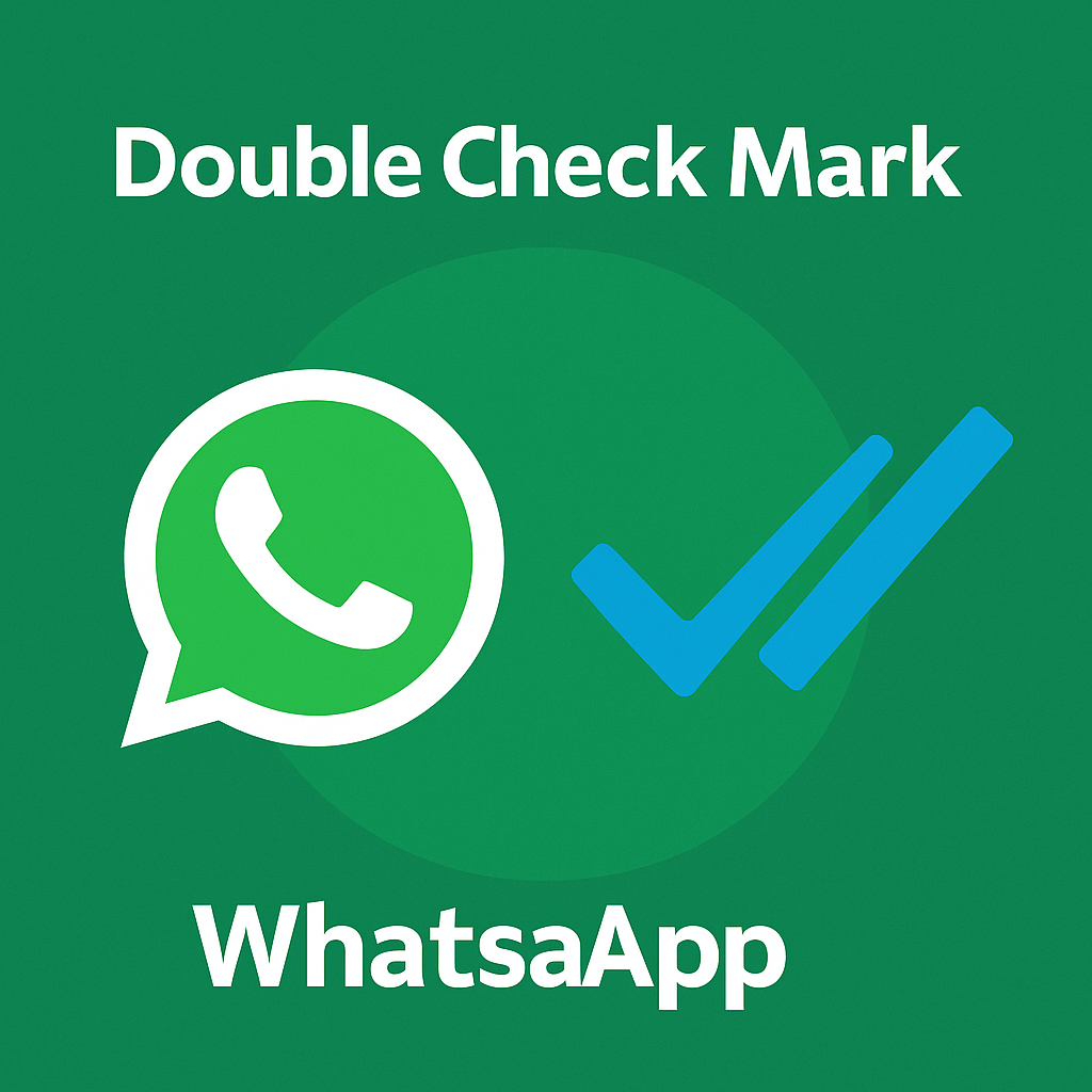 Double Check Mark Mean on WhatsApp