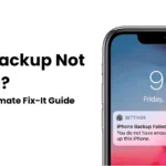 iCloud Backup Not Working