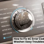 How to Fix SC Error Code on Samsung Washer